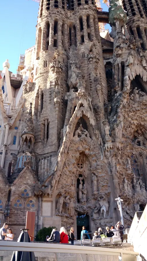 Gaudí's Sagrada Família in afternoon light, Barcelona
